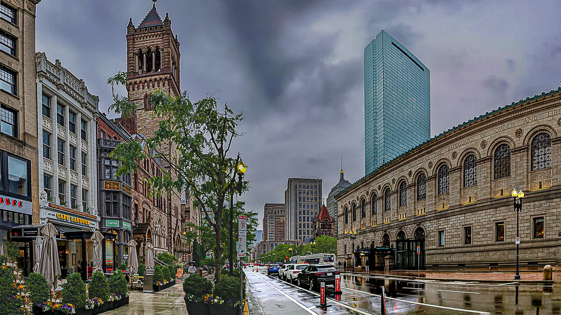 A Day of Reverie in Copley Square