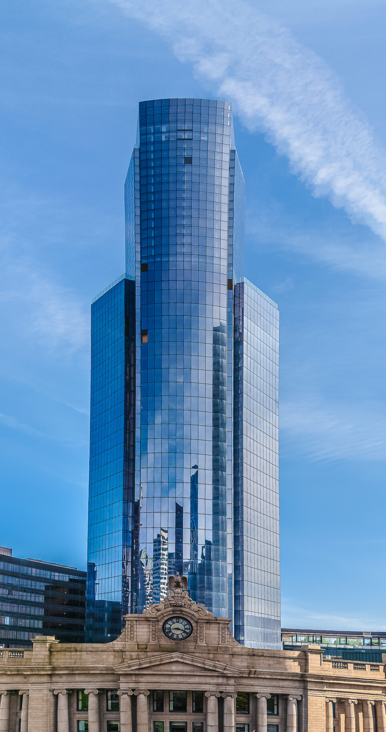 South Station Tower Under Construction
