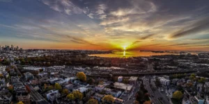 The Sky Is Set On Fire